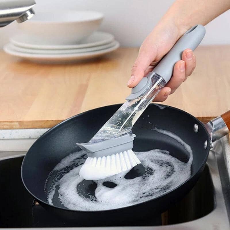 2 in 1 brush with Soap Dispenser - ProClean©