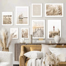 Decorative Frame for Living Room Illustrative Landscape