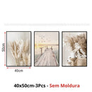 Decorative Frame for Living Room Illustrative Landscape
