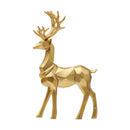 Resin Geometric Moose Sculpture