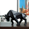 Wall Street Bull Resin Statue for Decoration