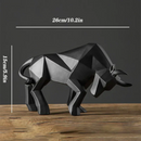 Wall Street Bull Resin Statue for Decoration