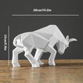 Wall Street Bull Resin Statue for Decoration