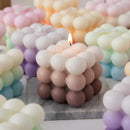 Bubble Cube Candle with Sophisticated Scents