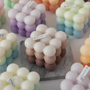 Bubble Cube Candle with Sophisticated Scents