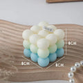 Bubble Cube Candle with Sophisticated Scents
