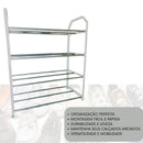 Creative Multipurpose 4-Tier Shoe Rack