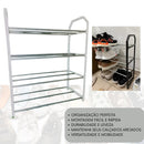 Creative Multipurpose 4-Tier Shoe Rack