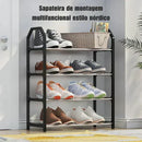 Creative Multipurpose 4-Tier Shoe Rack