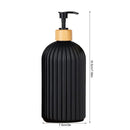 Liquid Soap Dispenser with Bamboo Pump