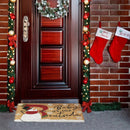 Tapete de Natal para Porta de Entrada
