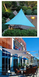 Toldo Portátil Impermeável, Flexível e Resistente com Proteção UV Retangular