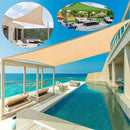 Toldo Portátil Impermeável, Flexível e Resistente com Proteção UV Retangular