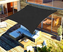 Toldo Portátil Impermeável, Flexível e Resistente com Proteção UV Retangular