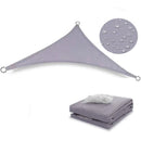 Portable, Waterproof, Flexible, and Resistant Awning with Triangular UV Protection