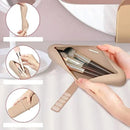 Kit com Estojo para Pincéis de Maquiagem e Case para Esponja de Maquiagem em Silicone