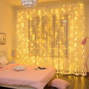 Cascata de LED com controle remoto
