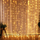 Cascata de LED com controle remoto