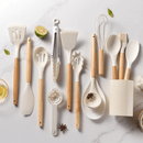 Silicone Kitchen Utensils - 14-Piece Set