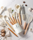 Silicone Kitchen Utensils - 14-Piece Set