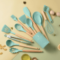 Silicone Kitchen Utensils - 14-Piece Set