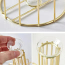 Pequeno Vaso de Flor de Metal Estilo Nórdico