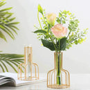 Pequeno Vaso de Flor de Metal Estilo Nórdico
