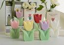 Scented Candle in Tulip Flower Shape