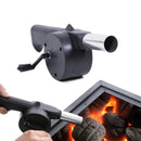 Ventilador portátil para churrasqueira