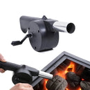 Ventilador portátil para churrasqueira