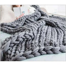 Chunky Merino Wool Blanket for Cozy Comfort