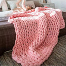 Chunky Merino Wool Blanket for Cozy Comfort